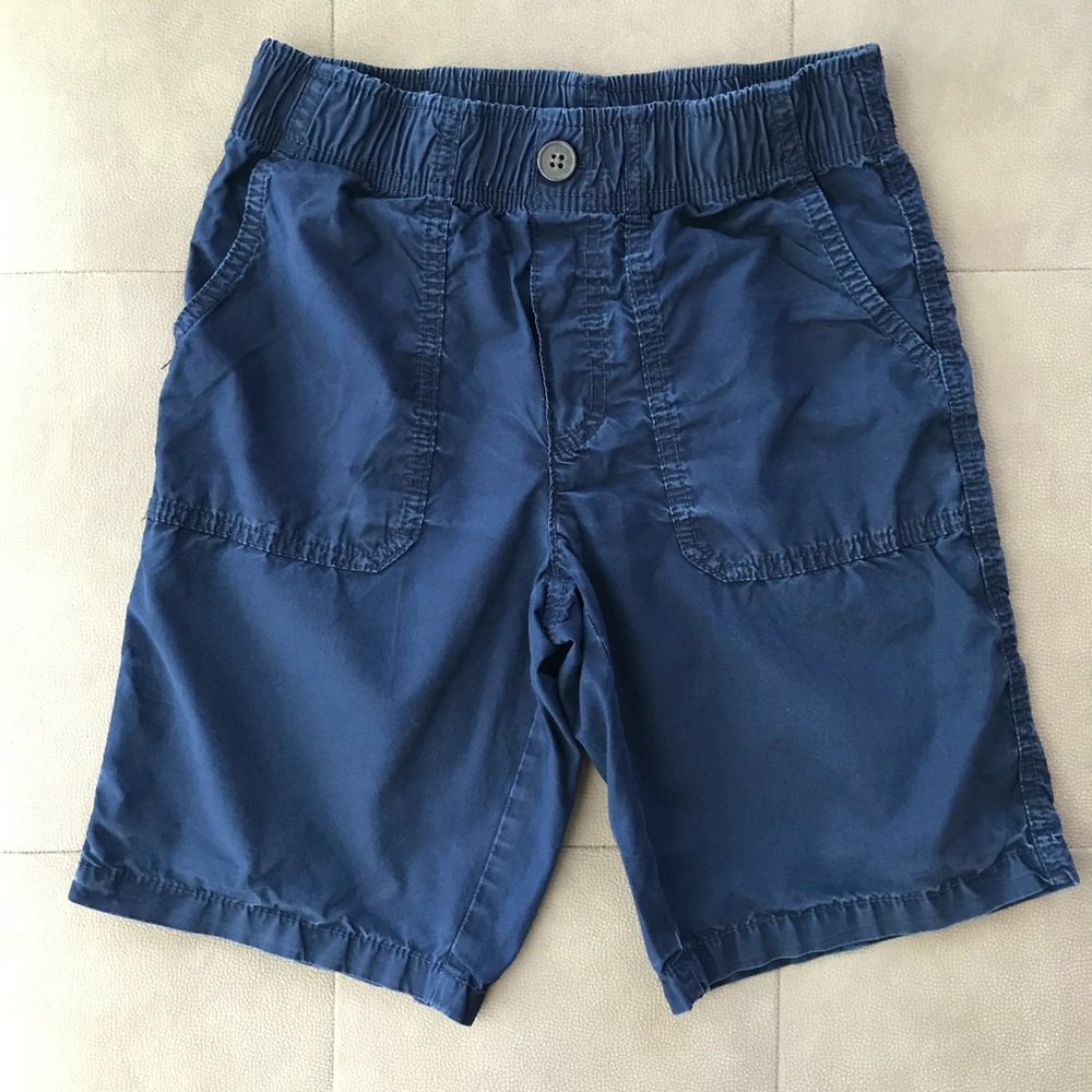 Gymboree cotton navy blue Bermuda Casual Blue Shorts for boys size 10